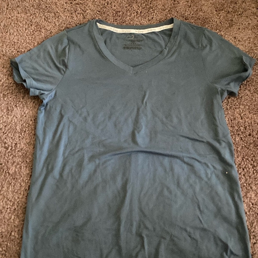 Live 2 Lounge Blue Tshirt